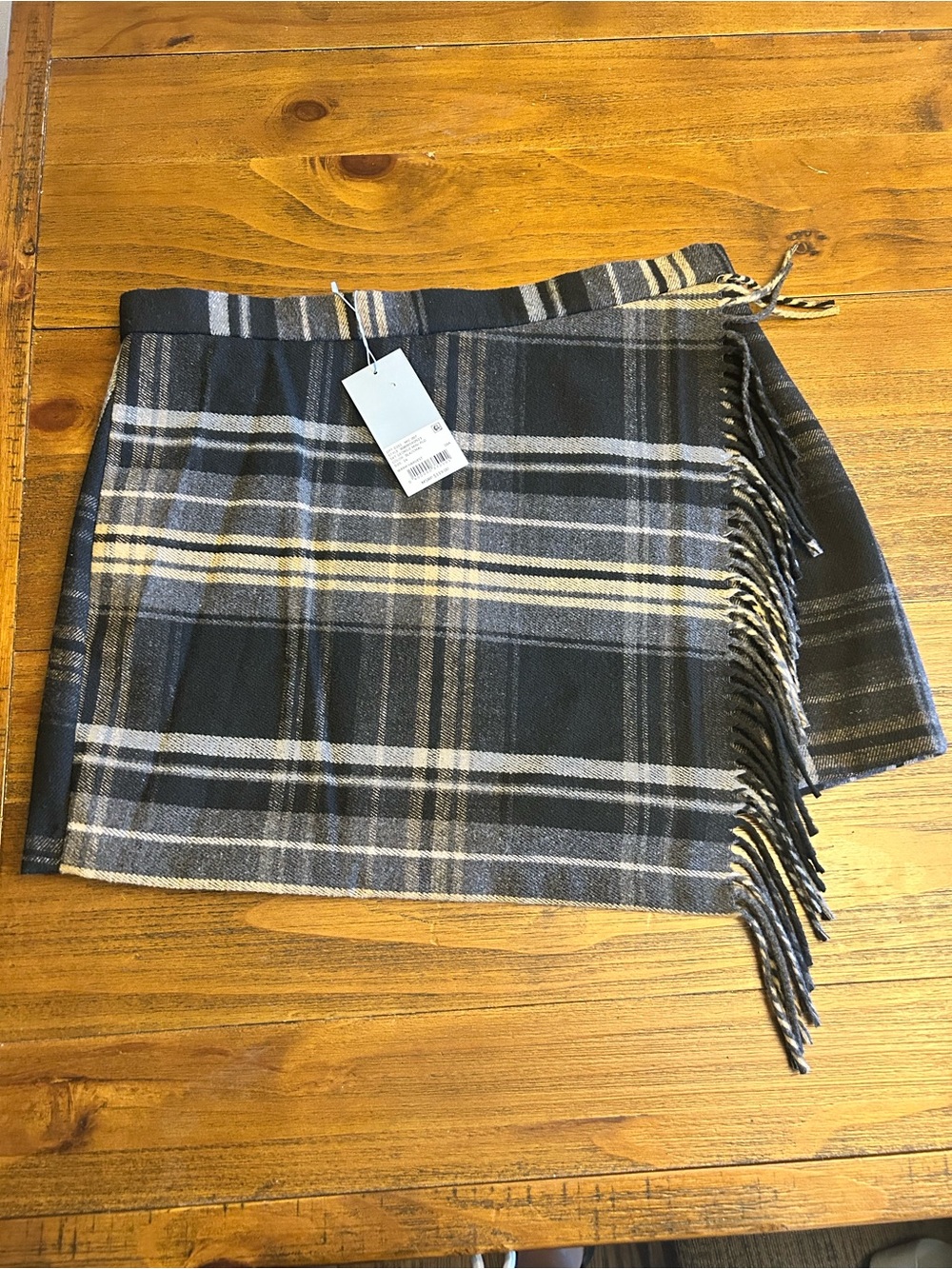 Antonio Melani Georgie Plaid Mini Skirt